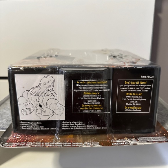 NIP WWF WWE Maximum Sweat 4 - DROZ by Jakks Pacific 1999 NEW - Picture 2 of 6